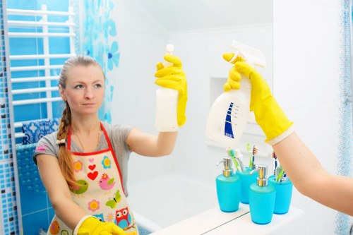 Thorough deep cleaning in Wimbledon home interior