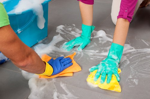 Professional sofa cleaning in Wimbledon for a fabric sofa
