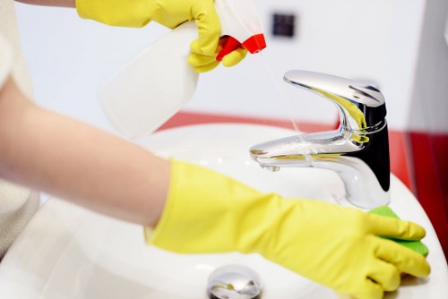 Commercial deep cleaning in Wimbledon office environment