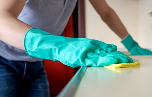 Sorted household items prepared for house clearance in Wimbledon