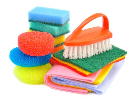 Local Wimbledon cleaning service tools arranged for domestic and office cleaning