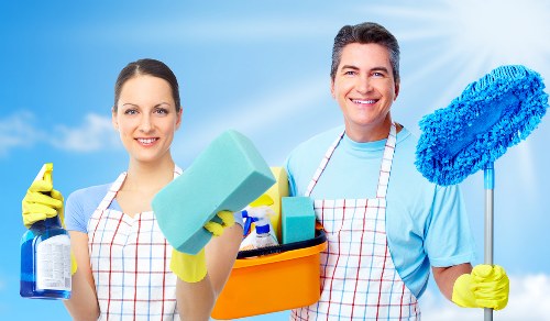 Sustainable carpet cleaning operations with recycling and low-emission transport in Wimbledon