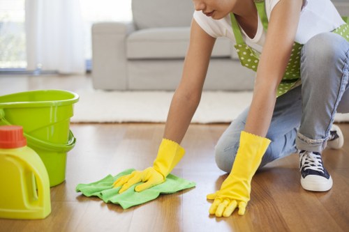 Risk assessment being completed before carpet cleaning